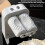 Electric Dumpling Maker, 2023 New Rechargeable Automatic Machine, compatible with home kitchen use, makes 1500 dumplings fully charged, includes mold 3