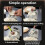 Electric Dumpling Maker, 2023 New Rechargeable Automatic Machine, compatible with home kitchen use, makes 1500 dumplings fully charged, includes mold 8