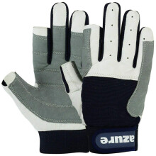 Strong Amara Navy Blue Sailing Gloves Enforced Palm Breathable Glove For Bo
