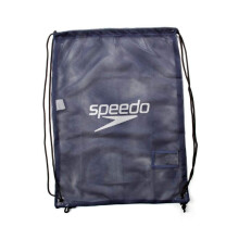 Speedo UnisexAdult Pool Mesh Bag Kit Bag Swim Bag Navy One Size