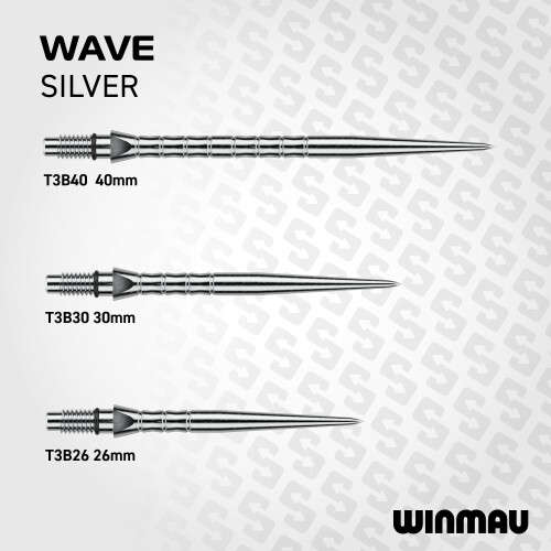 winmau WINMAU  Switch Points  Carbon Steel Tip  Threaded RapidChange Mechanism  1 2