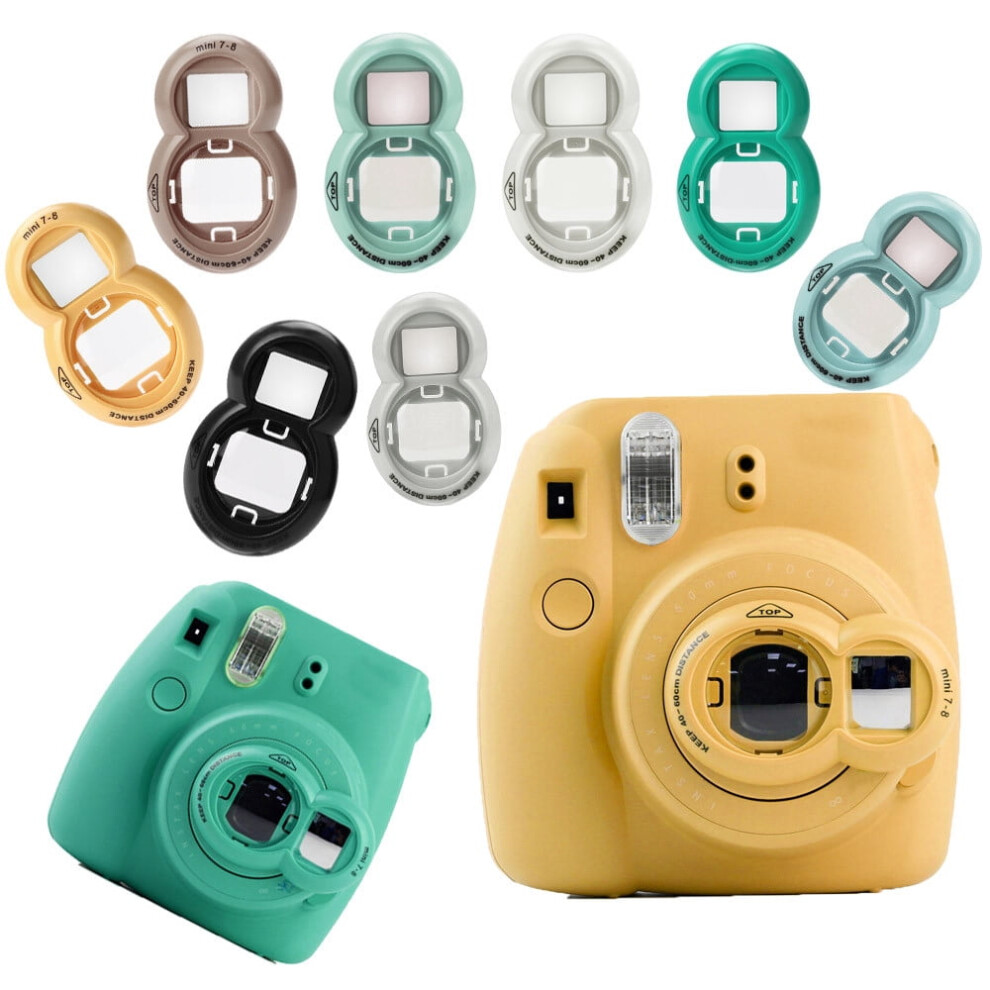 Cyber_monday Deals 2024 Viflosae Color Close-Up Lens Selfie Mirror For Mini 9/8/8+/7S Camera New Electronics Gadgets 9322103909396