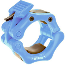 Iron Lab Olympic Barbell Clamps Pair of 2 Inch Pro ABS Clips Set of 2 SkyBl
