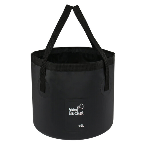 iGreely Folding Bucket  Foldable Camping Storage Container Collapsible Buck