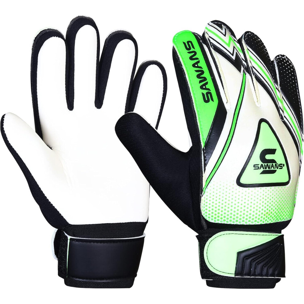 Sawans Football Goalkeeping Gloves Boys Kids Children Youth Adult Soccer Go