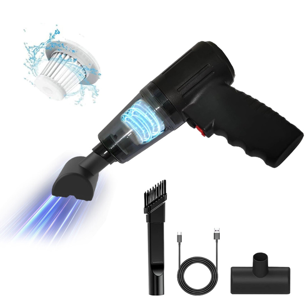 7000Pa Handheld Car Vacuum Cleaner - Lightweight Rechargeable, Portable Dirt Collector For Car & Home 9322103911092