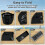 iGreely Folding Bucket  Foldable Camping Storage Container Collapsible Buck 4