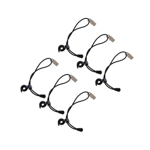6 Pcs Photography Cloth Clip Projector Stand Multi- Functional Elastic Blackets Background Plate Nylon