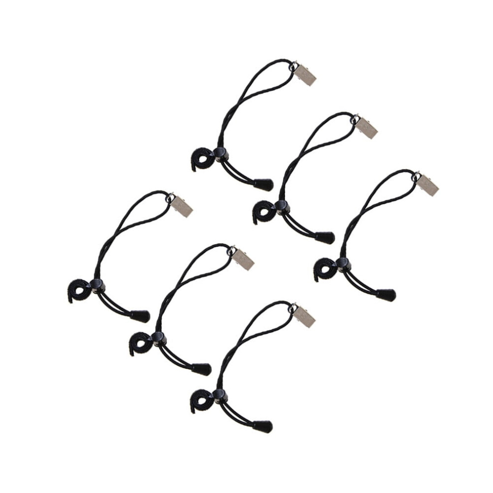 6 Pcs Photography Cloth Clip Projector Stand Multi- Functional Elastic Blackets Background Plate Nylon 9191629688210