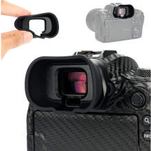 EOS R6 Mark II R6 R5 R5C Eyecup Eyepiece,Soft Silicon Extended Camera Eye Cup Viewfinder Special Designed for Canon EOS