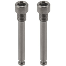 Titanium Bolts for Bicycle Disc Brake Pad Threaded Pin Inserts Screw for R Hydraulic Disk Caliper-Titanium