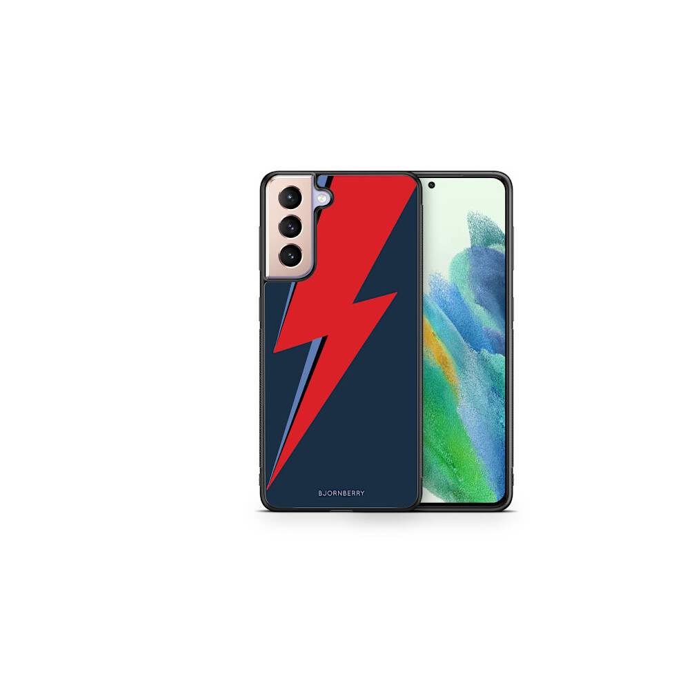 Bjornberry Cover Compatible With Samsung Galaxy S21 Fe 5G - Bowie Lightning 9191629689293