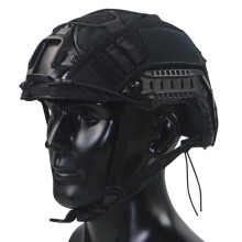 Bluethy Tactical Helmet Cover with Elastic Strap Waterproof Wear Resistant Fastening Tape Non-reflective Helmet Cover Military Accessories