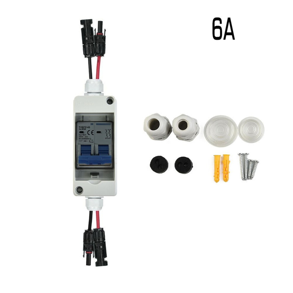 Pv Isolator Switch Dc/Ac 30A Ip65 Disconnect Circuit Breaker For Solar Panels 9191629690008