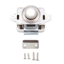 5PCS Camping Car Push Lock RV Caravan Boat Motor Cabinet Drawer Latch Button Locks Keyless Furniture Door Lock