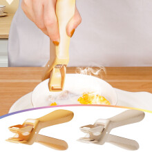 Jacenvly Fall Home Decor - Yellow High Temp Slip-Resistant Bowl & Dish Clamp, Compatible with Kitchen & Office Party Supplies