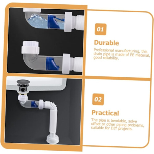 Sink Drain Pipe or P-Pipe B 2