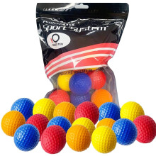 FINGER TEN Golf Practice Balls Elastic Foam Soft Value 24 Pcs Golf Training