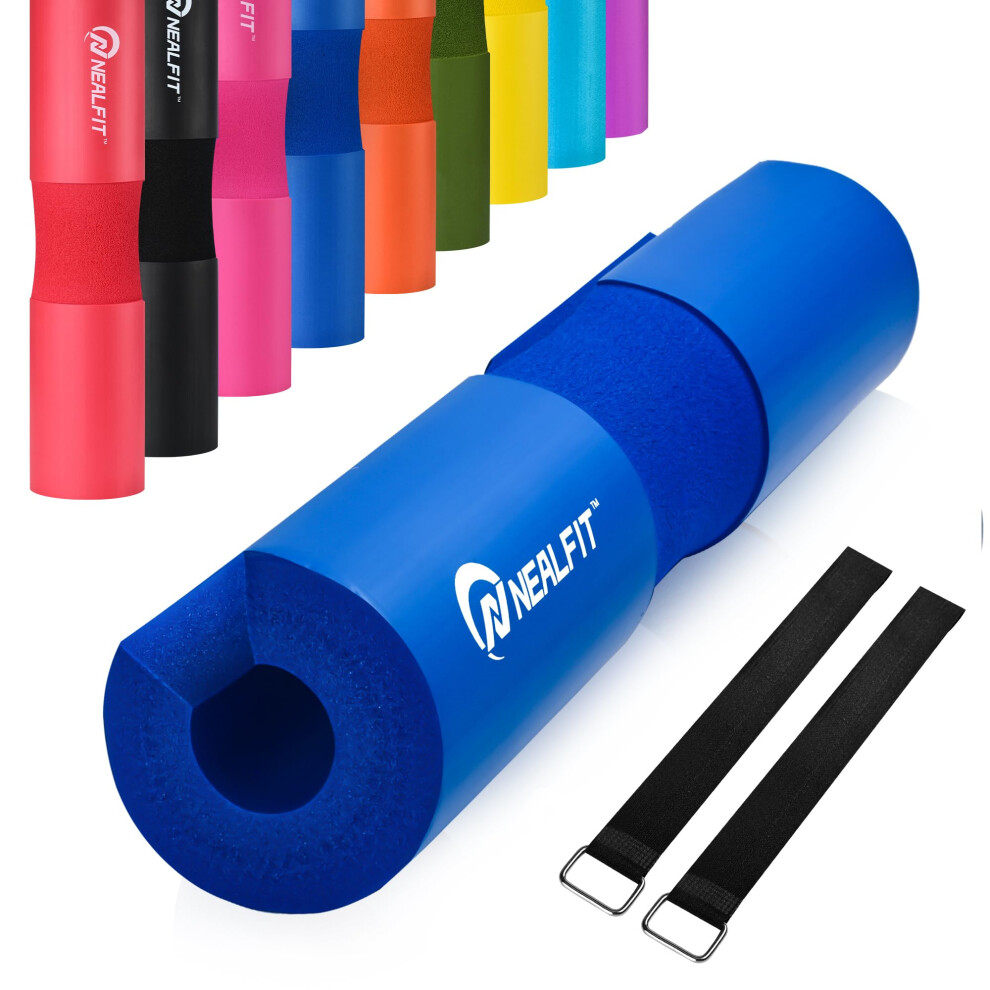 Nealfit Barbell Pad Squat Pad For Squats—Squat Bar Pad—Great For Weightlift