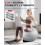 HAPBEAR Exercise Ball 5865cm  AntiBurst SlipResistant YogaPilates Ball for 5