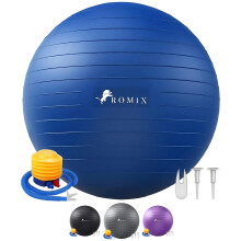 ROMIX Exercise Ball 55cm 65cm 75cm Antiburst Extra Thick Birthing Pregnancy