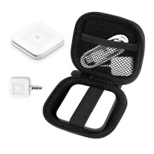 Credit Reader Case for Square Contactless Chip Reader, Chip Reader Scanner, USB Cables Small Accessories,