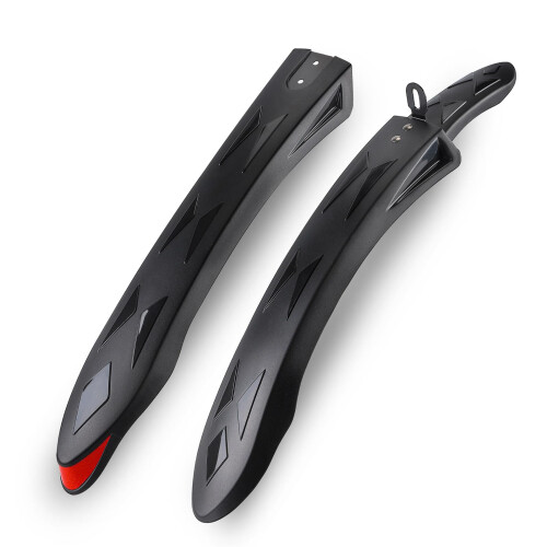 ICOCOPRO MTB Mudguards SetAdjustable Bike Mudguards with ReflectorsUniversa