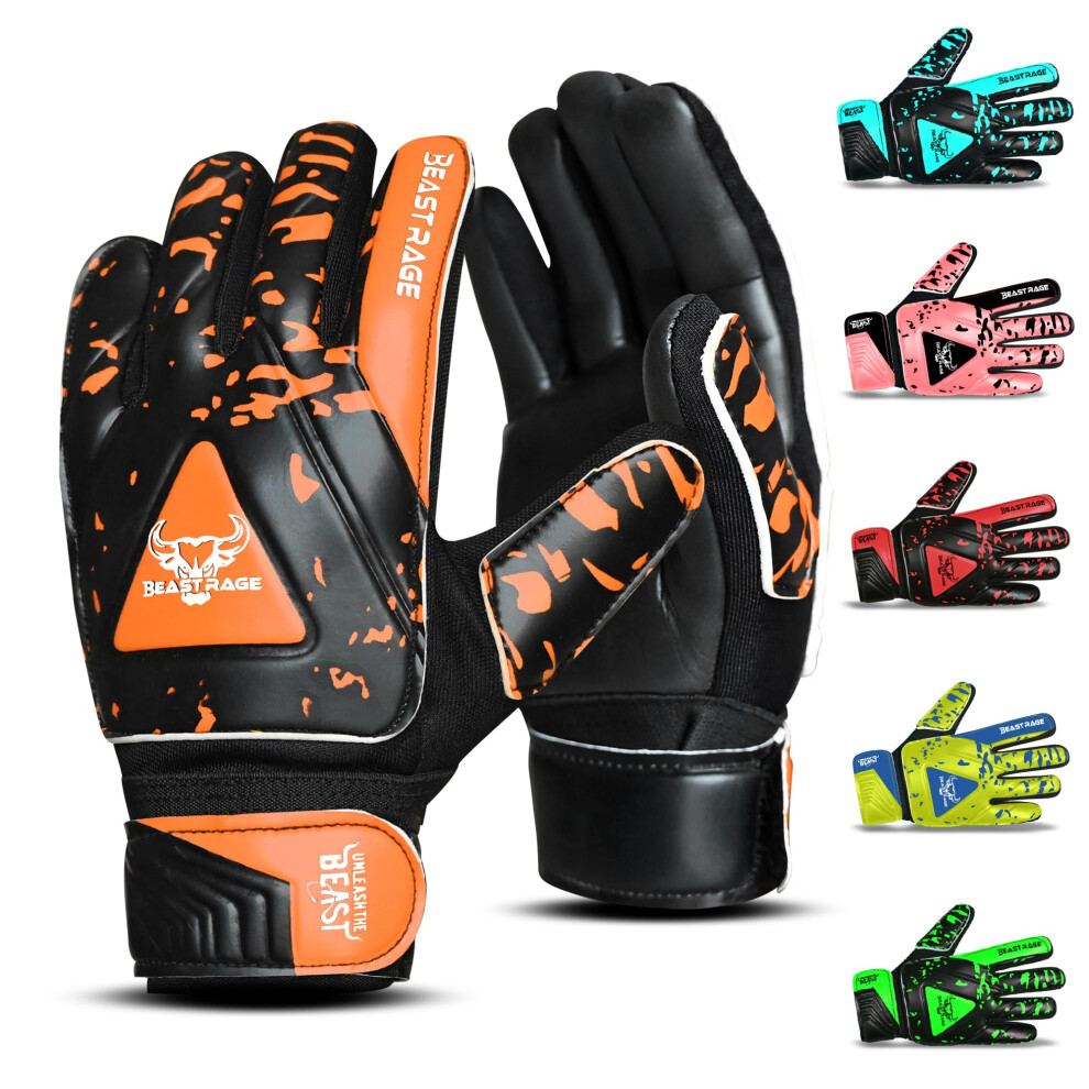 Beast Rage Goalkeeper Gloves For Kids Boys Youthsoccer Goalie Gloves Kidsdo