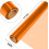 TickJOY Colored Cellophane Wrap Roll, Orange, 100ft, 17.5'' 6