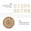 3D Clock Wooden Arabic Numbers DIY Craft (100pcs) 4