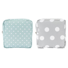 2Pcs Sanitary Napkin Bag Menstrual Pad Holder Washable Organizer
