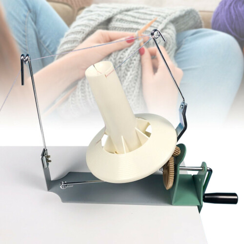 Yarn Fiber Wool Hand Operated Center Pull Weaving Ball Winder