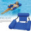Inflatable water hammocks floating chairs for pool and beach-FD12- 2