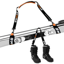 Mellbree Ski Straps for Carry Ski Carrier Strap for Snowboard Pole and Boot