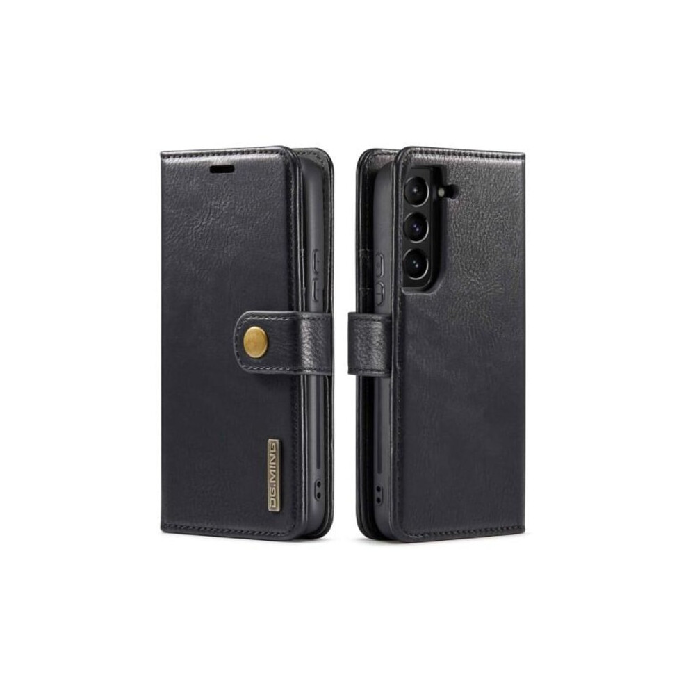 Dg.ming 2 In 1 Wallet Case For Compatible With Samsung Galaxy S23+ (Plus) Black 9338982121156
