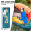 Self-Inflating Camping Sleeping Mattress: Thick, Lightweight, Single or Double, Compact & Attachable Mat 2