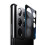 2-Pack Full Coverage Galaxy S21 Ultra Camera Lens Protector Glass Black 3