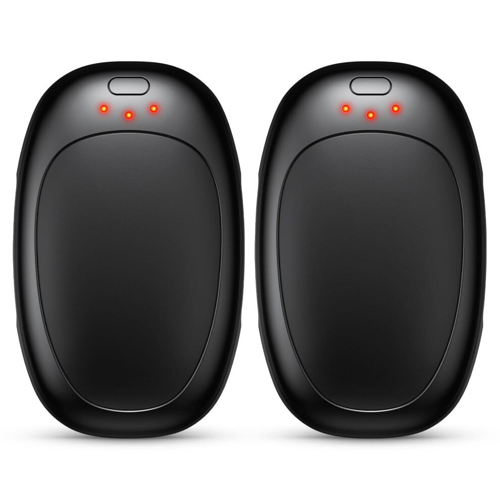 Jonwall Hand Warmers Rechargeable 2 Pack Electric Handwarmers Reusable Usb