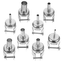 8pcs Soldering Nozzles Hot Air Soldering Parts Hot Air Soldering Station Repair Tool Attachments