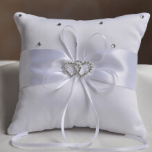 Clearance Sale! Giyblacko Heart Wedding Ring Holder, Compatible with Rhinestone Heart-Shaped Decoration for Weddings & Parties