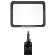 Signage Clip Merchandise Holder Plastic Practical Price Tag Display Holders Adjustable on Label