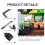 Signage Clip Merchandise Holder Plastic Practical Price Tag Display Holders Adjustable on Label 3