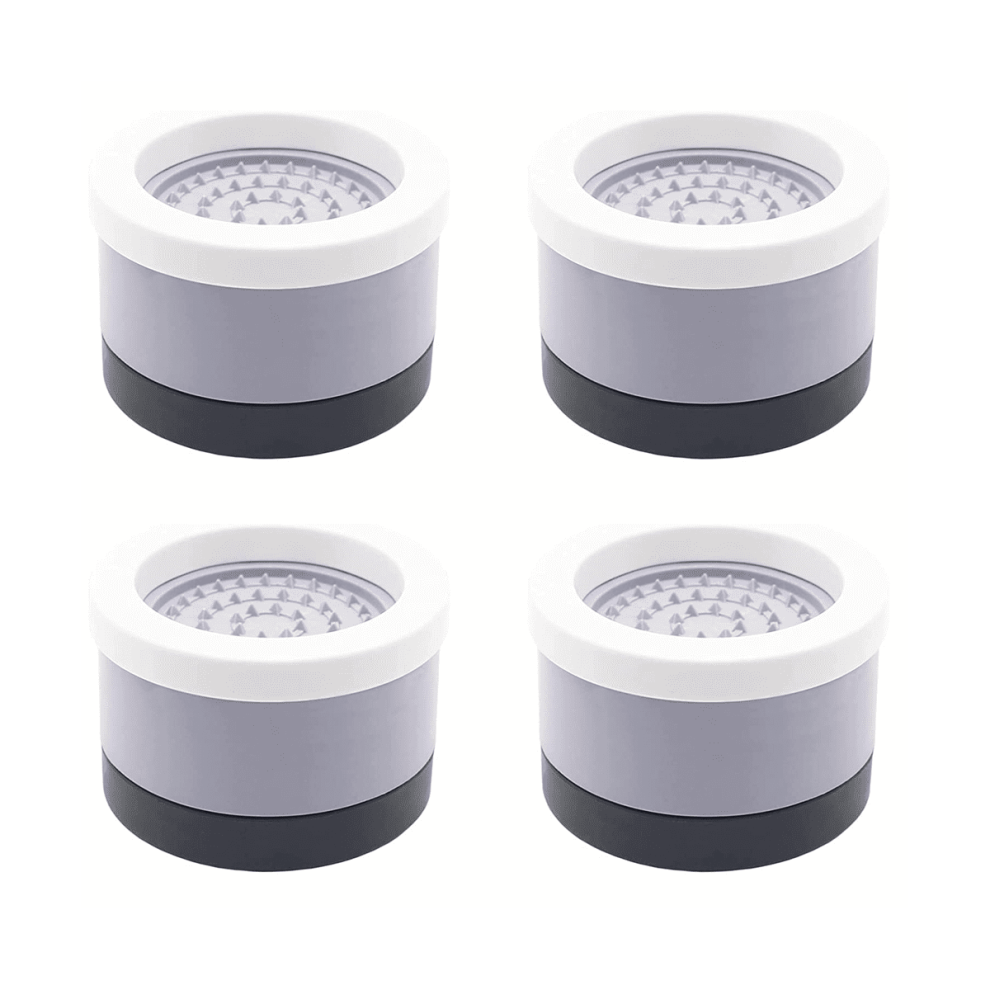 4 Sets Furniture Bed Risers Heavy Duty Round Bed Lifts Risers Adjustable Height,For Table Chairs Couch Cabinet Legs Sofa 9377112376509