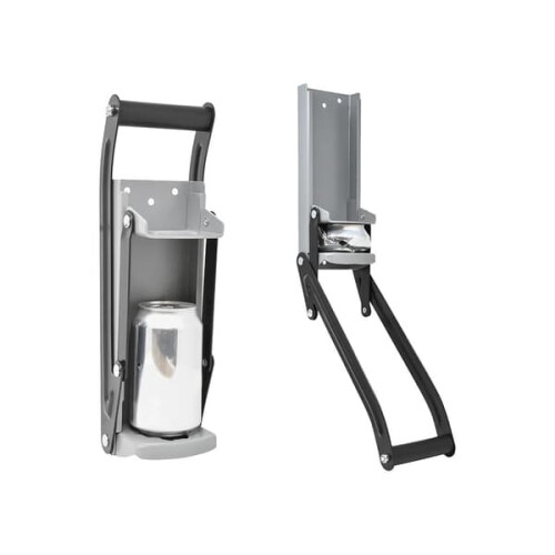 Can press / Can crusher with cap opener - Crushes cans 1