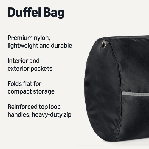 Amazon Essentials 324” 823cm Extra Large Foldable Nylon Duffel Bag for Trav 1