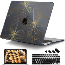 Compatible with M3 MacBook Air 15 inch Case 2024 2023 A3114 A2941 M2 Retina Display Touch ID, Hard Case