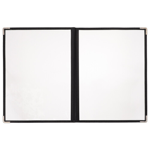 Loose Leaf Ring Binder Recipe Folder Book Corner Protector Bookshelf Portable Small Pvc