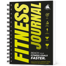 Clever Fox Fitness Workout JournalPlanner Daily Exercise Log Book to Track
