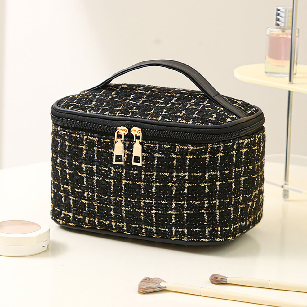 Fall Savings Gnobogi Large Capacity Cosmetic Bag Portable Small Cosmetics Storage Bag Foldable High Value Storage Bag Winter Clearance