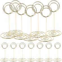 20pcs Party Table Number Holders Place Cards Clips Shop Price Label Tag Holder